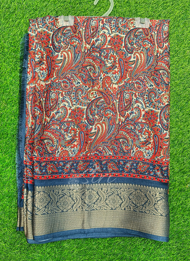 Beautiful Soft Fancy Silk Saree