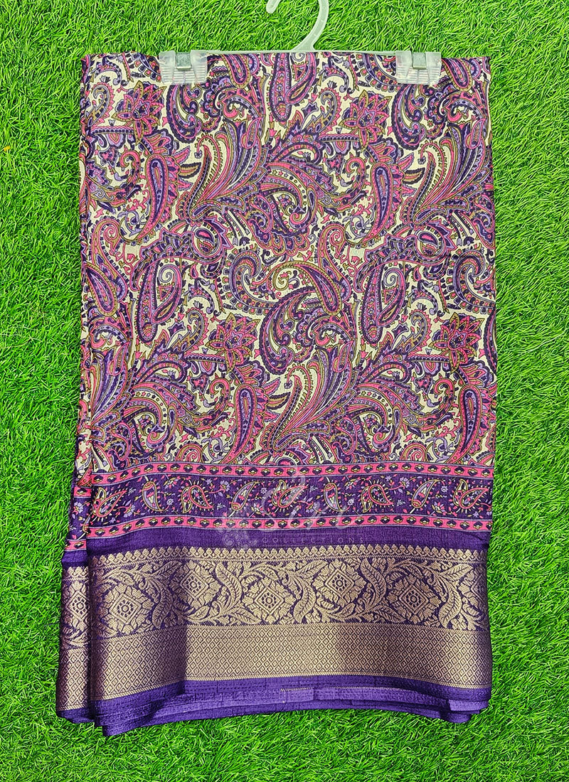 Beautiful Soft Fancy Silk Saree