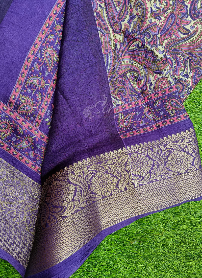 Beautiful Soft Fancy Silk Saree