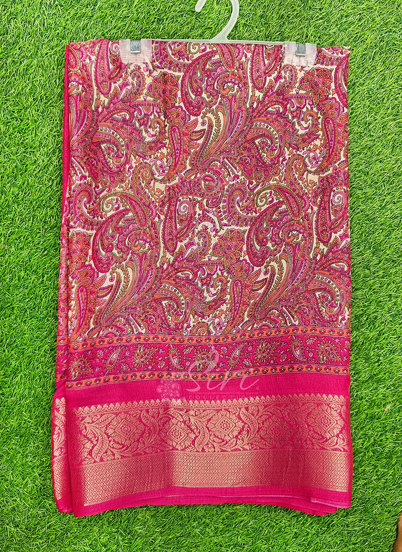 Beautiful Soft Fancy Silk Saree