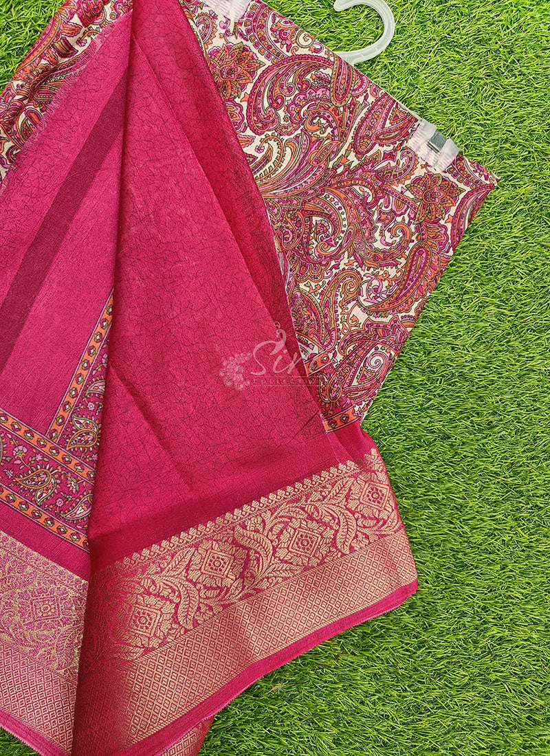 Beautiful Soft Fancy Silk Saree