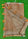 Elegant Digital Print Chanderi Saree