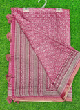 Elegant Digital Print Chanderi Saree