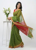 Festive Fancy Maheshwari Cotton Silk Saree