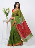 Festive Fancy Maheshwari Cotton Silk Saree