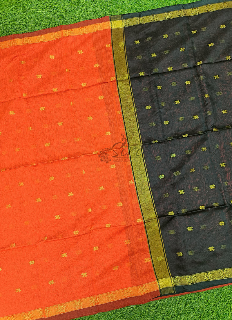 Festive Fancy Maheshwari Cotton Silk Saree