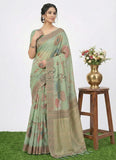 Beautiful Fancy Cotton Saree