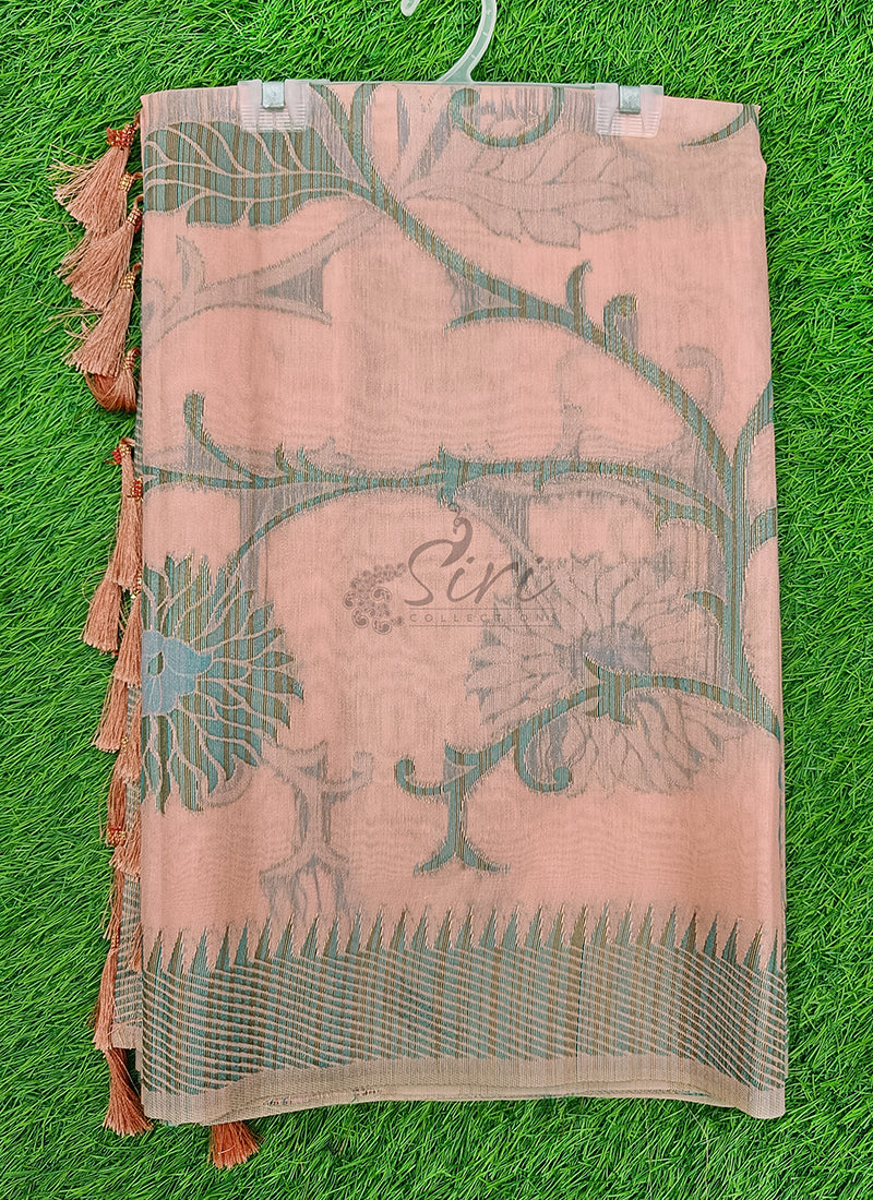 Beautiful Fancy Cotton Saree