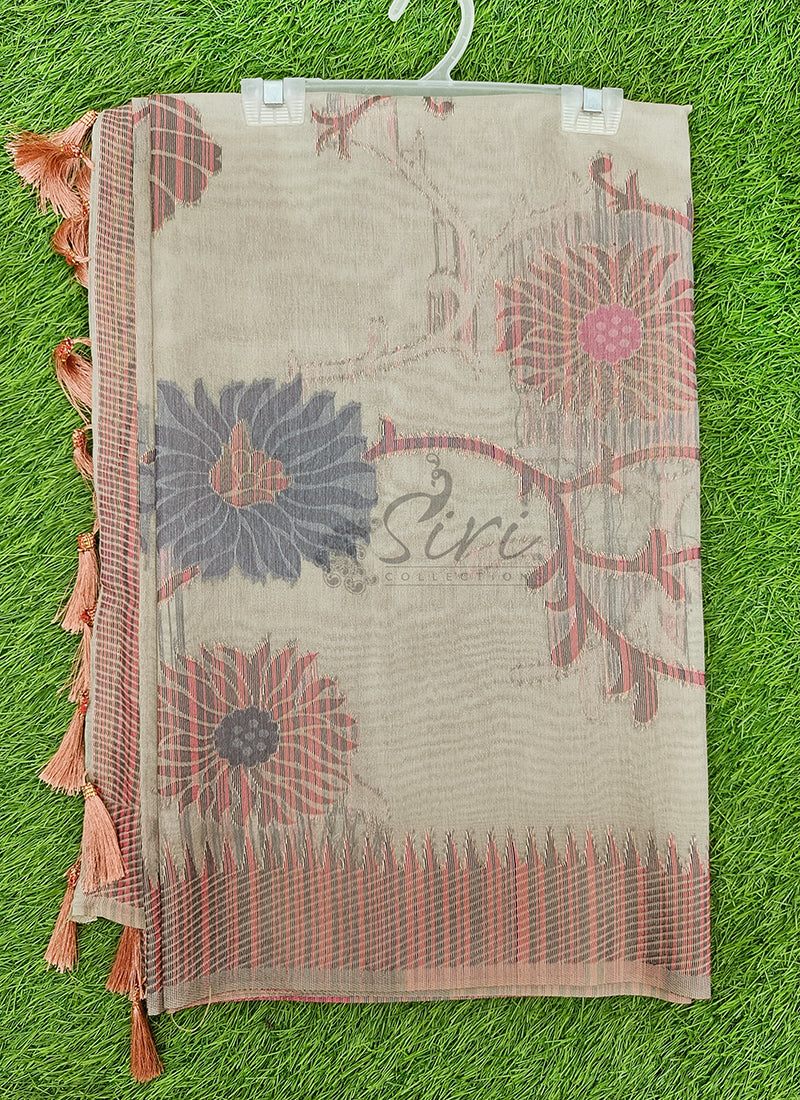 Beautiful Fancy Cotton Saree