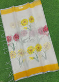 Beautiful Kota Saree in Hand Brush Paint