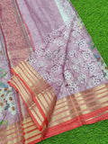 Lovely Digital Print Kota Saree in Vidarbha borders