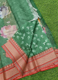 Lovely Digital Print Kota Saree in Vidarbha borders