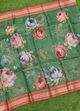 Lovely Digital Print Kota Saree in Vidarbha borders