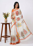 Beautiful Kota Saree in Hand Brush Paint
