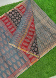Beautiful Printed Pure Cotton Kota Saree
