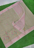 Elegant Supernet Saree in Embroidery Work