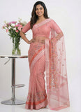 Elegant Supernet Saree in Embroidery Work