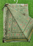 Beautiful Digital Print Chanderi Saree