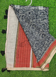 Beautiful Digital Print Chanderi Saree