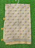 Beautiful Digital Print Chanderi Saree