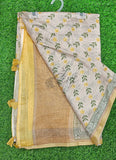 Beautiful Digital Print Chanderi Saree