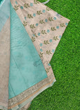 Beautiful Digital Print Chanderi Saree