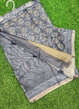 Beautiful Digital Print Chanderi Saree