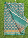 Beautiful Digital Print Chanderi Saree