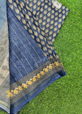 Beautiful Digital Print Chanderi Saree