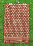Beautiful Digital Print Chanderi Saree