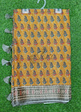 Beautiful Digital Print Tussar Saree