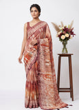 Beautiful Printed Fancy Silk Saree
