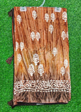 Beautiful Printed Fancy Silk Saree