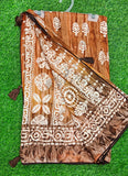 Beautiful Printed Fancy Silk Saree