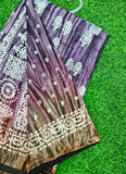 Beautiful Printed Fancy Silk Saree