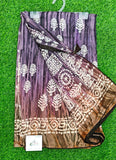 Beautiful Printed Fancy Silk Saree