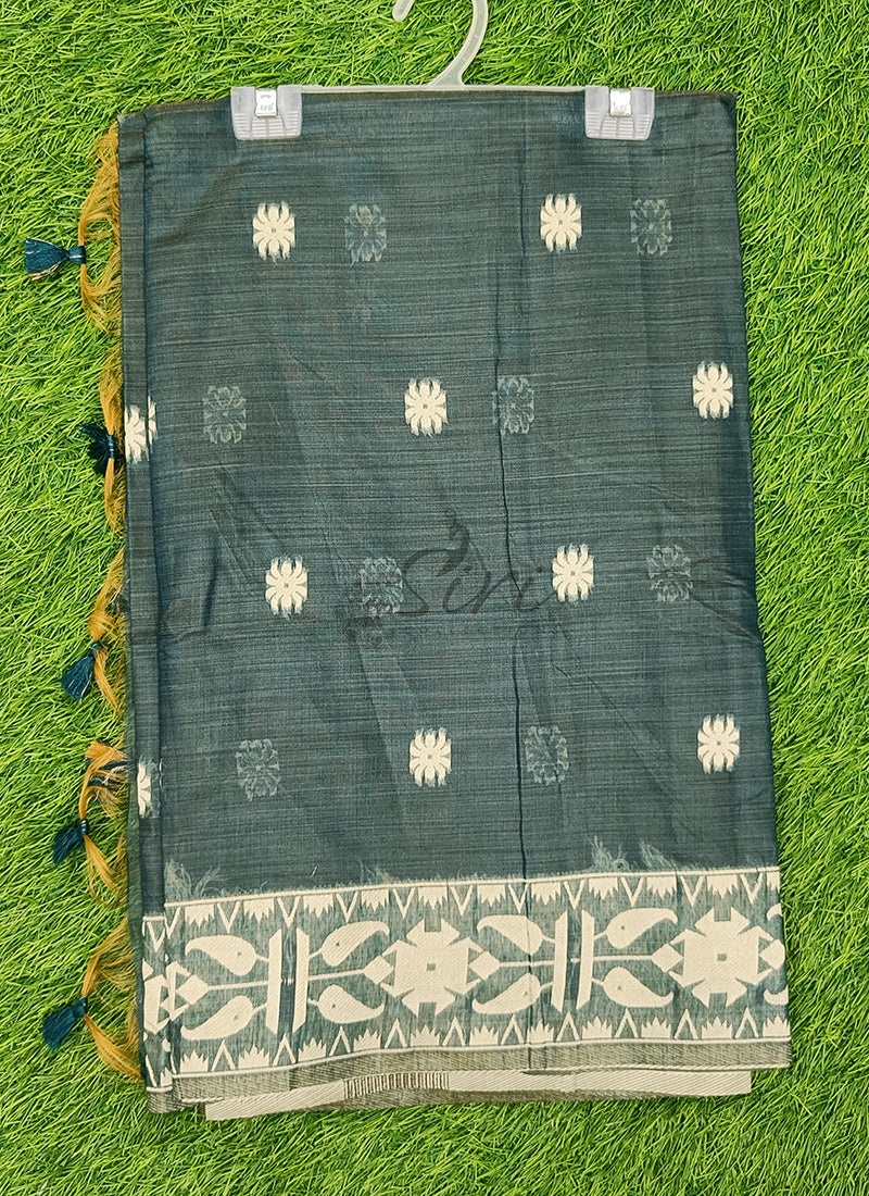 Elegant Jamdani Cotton Saree