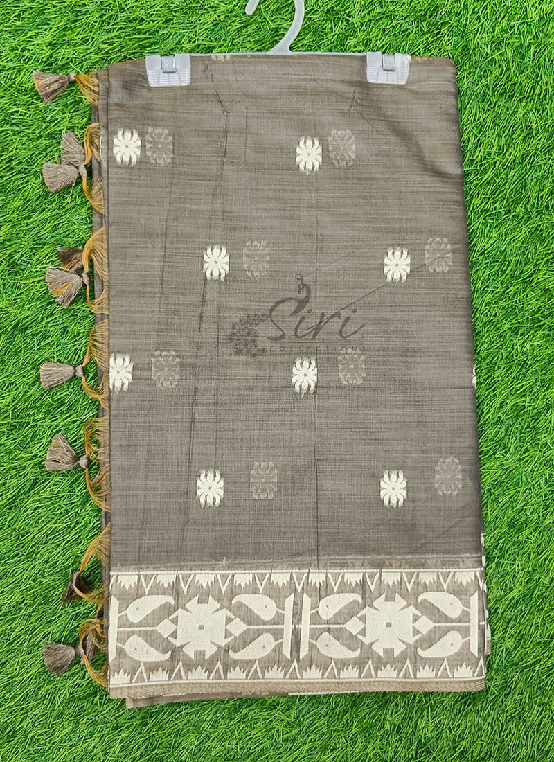 Elegant Jamdani Cotton Saree