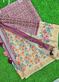 Lovely Digital Print Soft Silk Saree