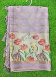 Lovely Digital Print Soft Silk Saree