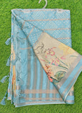 Lovely Digital Print Soft Silk Saree