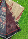 Lovely Digital Print Chanderi Saree