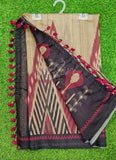 Lovely Digital Print Chanderi Saree