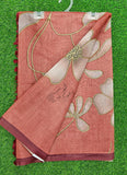 Lovely Digital Print Chanderi Saree