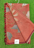 Lovely Digital Print Chanderi Saree
