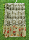 Lovely Digital Print Chanderi Saree