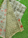 Lovely Digital Print Chanderi Saree