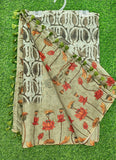 Lovely Digital Print Chanderi Saree