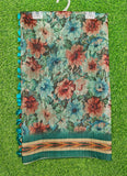 Lovely Digital Print Chanderi Saree
