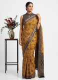 Designer Digital Print Semi Tussar Saree with Blouse